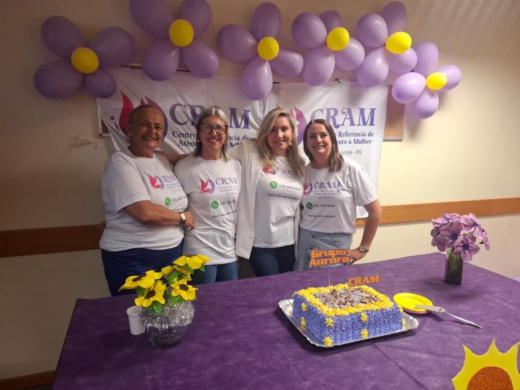 CRAM inaugura Grupo Aurora e fortalece atendimento a mulheres vítimas de violência em Rio Grande 