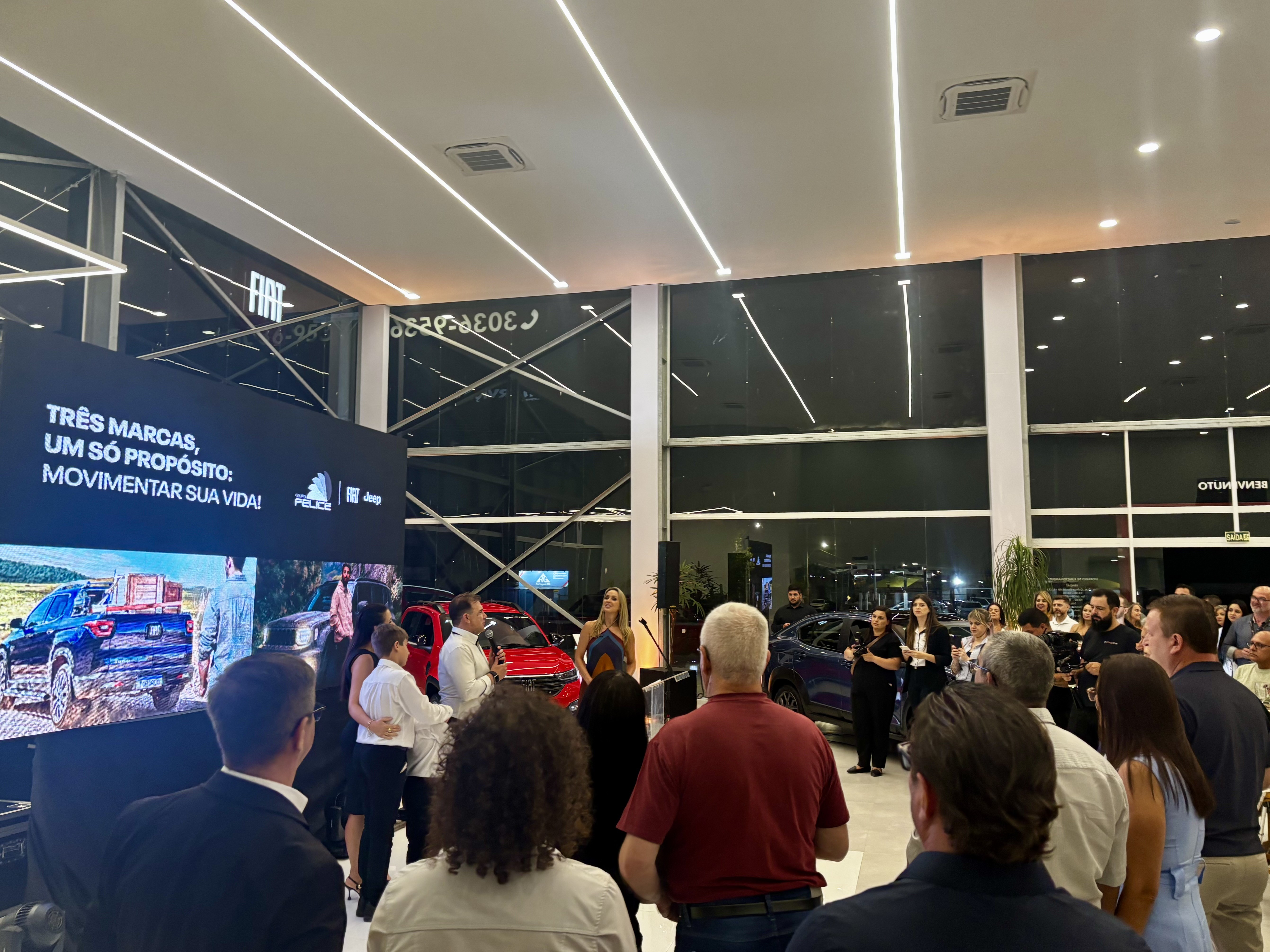 Grupo Felice inaugura oficialmente novas concessionárias Fiat e Jeep em Rio Grande