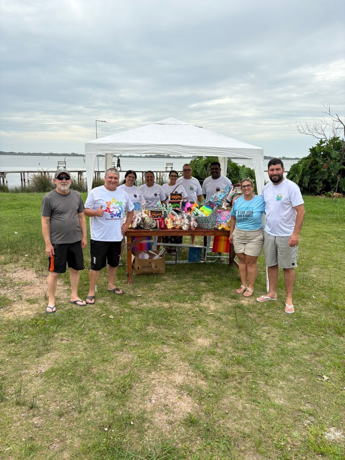 Grupo Oceano participa de doação de brinquedos no 1º Natal do Bairro Lago