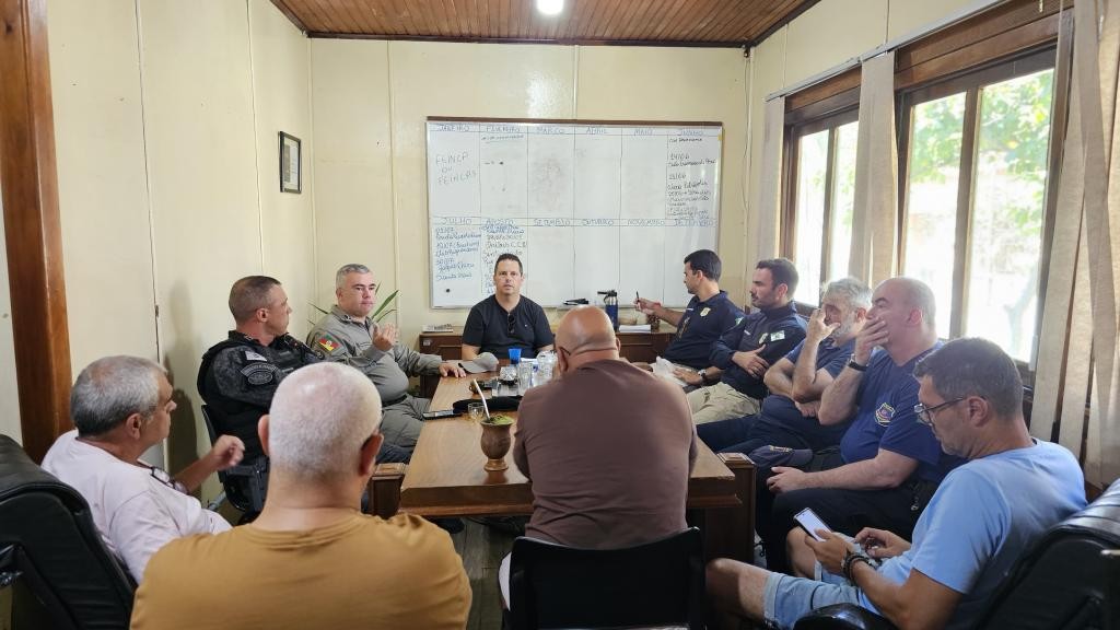 Reunião define o planejamento das ações de segurança no Cassino para o Réveillon