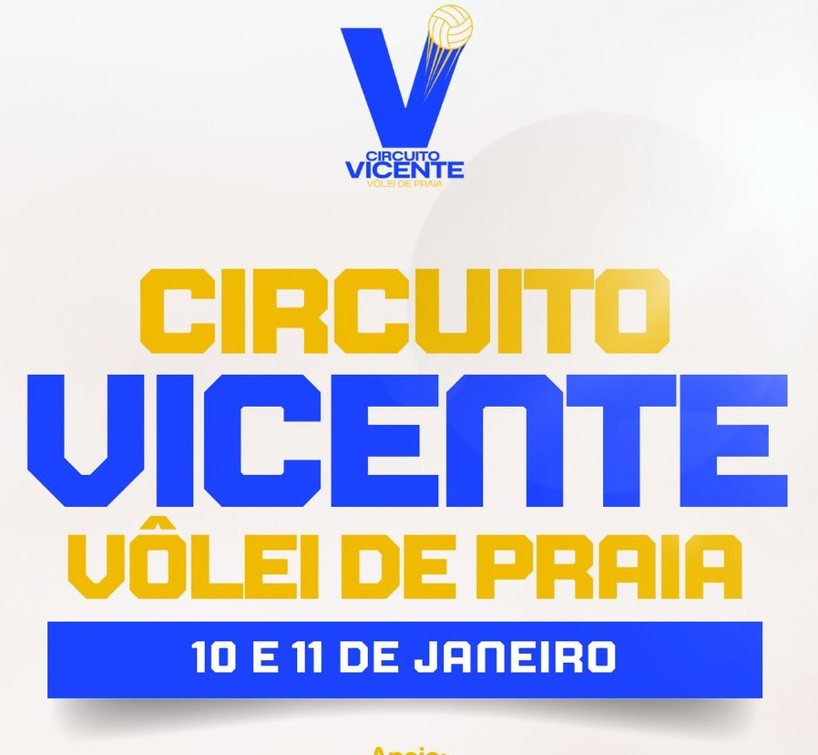 Circuito Vicente de Vôlei de Praia movimenta a Praça do Vicente neste fim de semana
