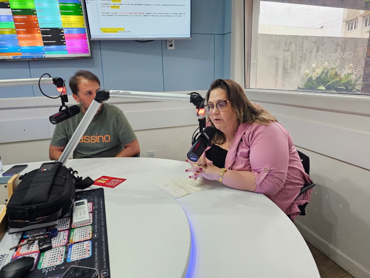   No Giro Oceano, representantes da Secretaria da Saúde destacam reforço nos serviços de saúde no Balneário Cassino durante o verão