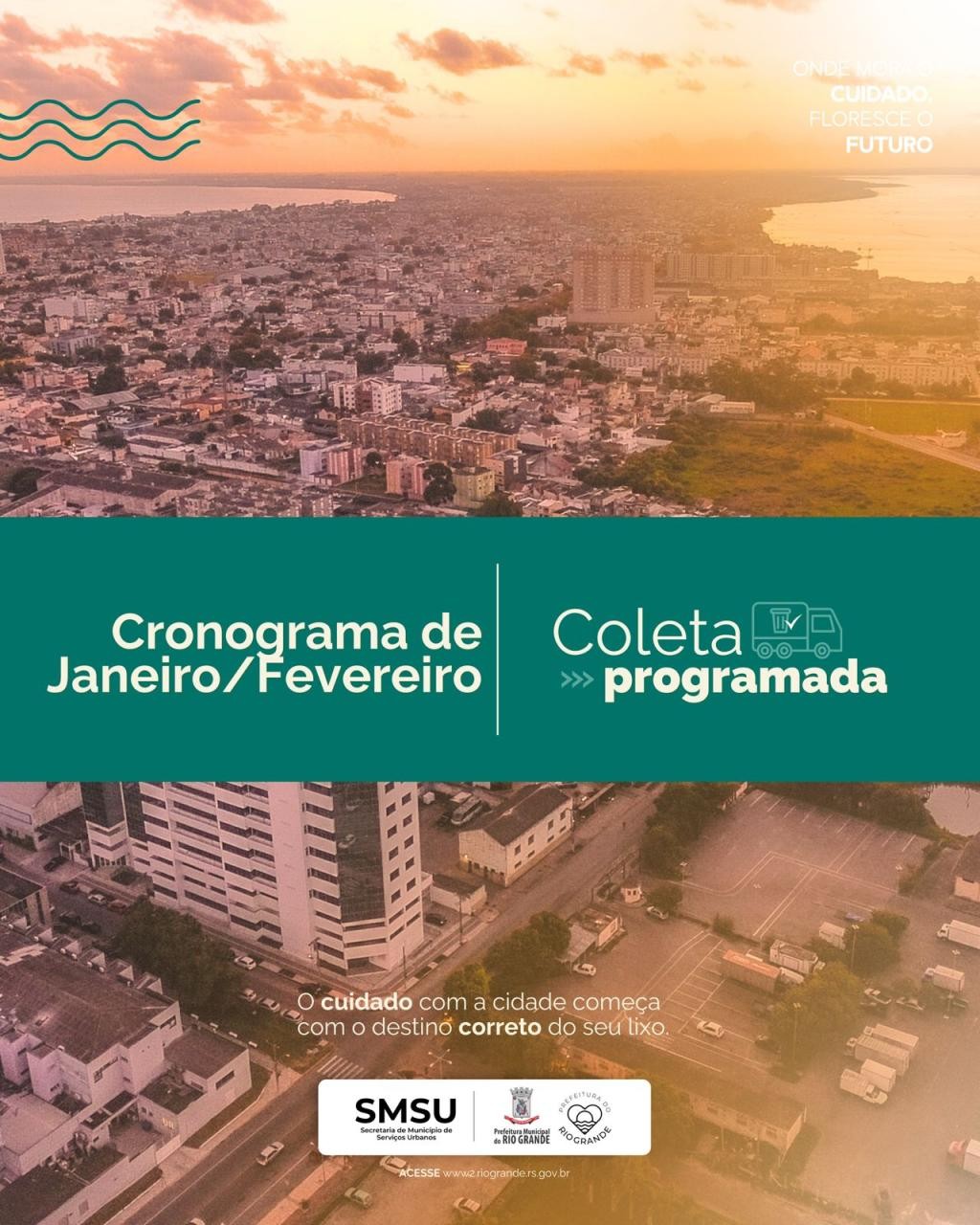 Coleta Programada terá nova etapa entre janeiro e fevereiro em Rio Grande