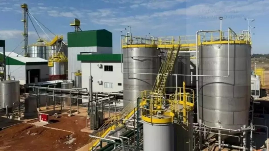 Primeira fábrica brasileira de etanol à base de trigo começa a operar em Santiago (RS)