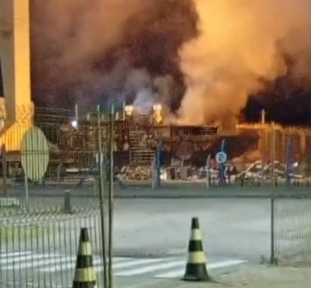 Fumaça no Estaleiro Rio Grande gera rumores de incêndio, mas empresa nega ocorrência