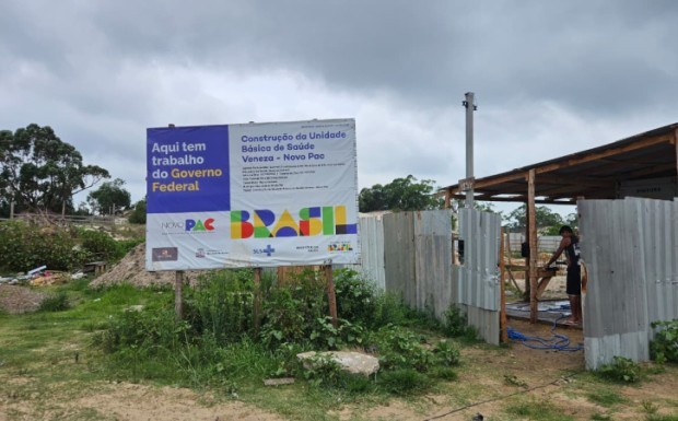 Nova Unidade Básica de Saúde começa a ser construída no Bairro Veneza, em São José do Norte