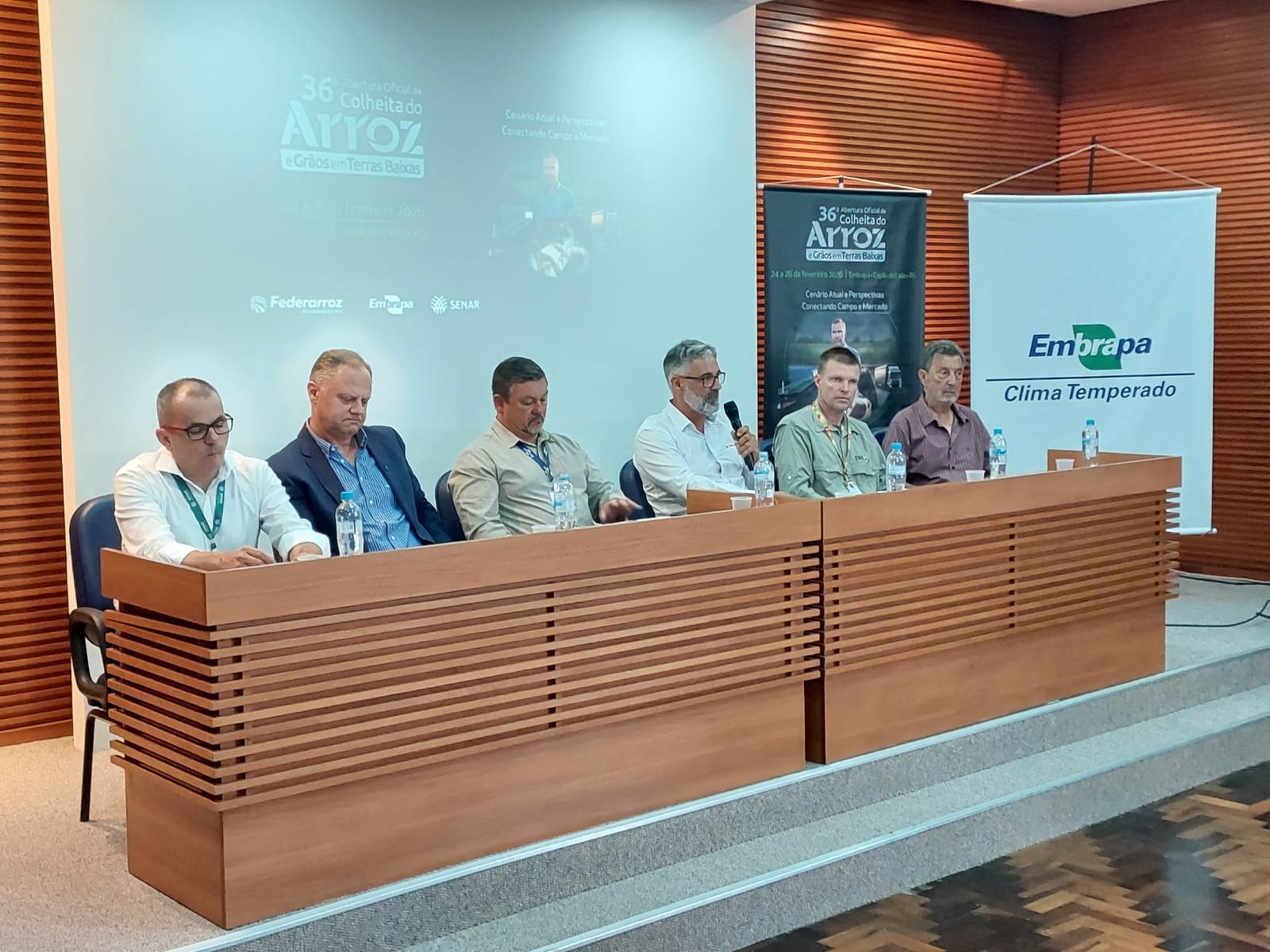 Organização apresenta área e programação da 36º colheita do arroz