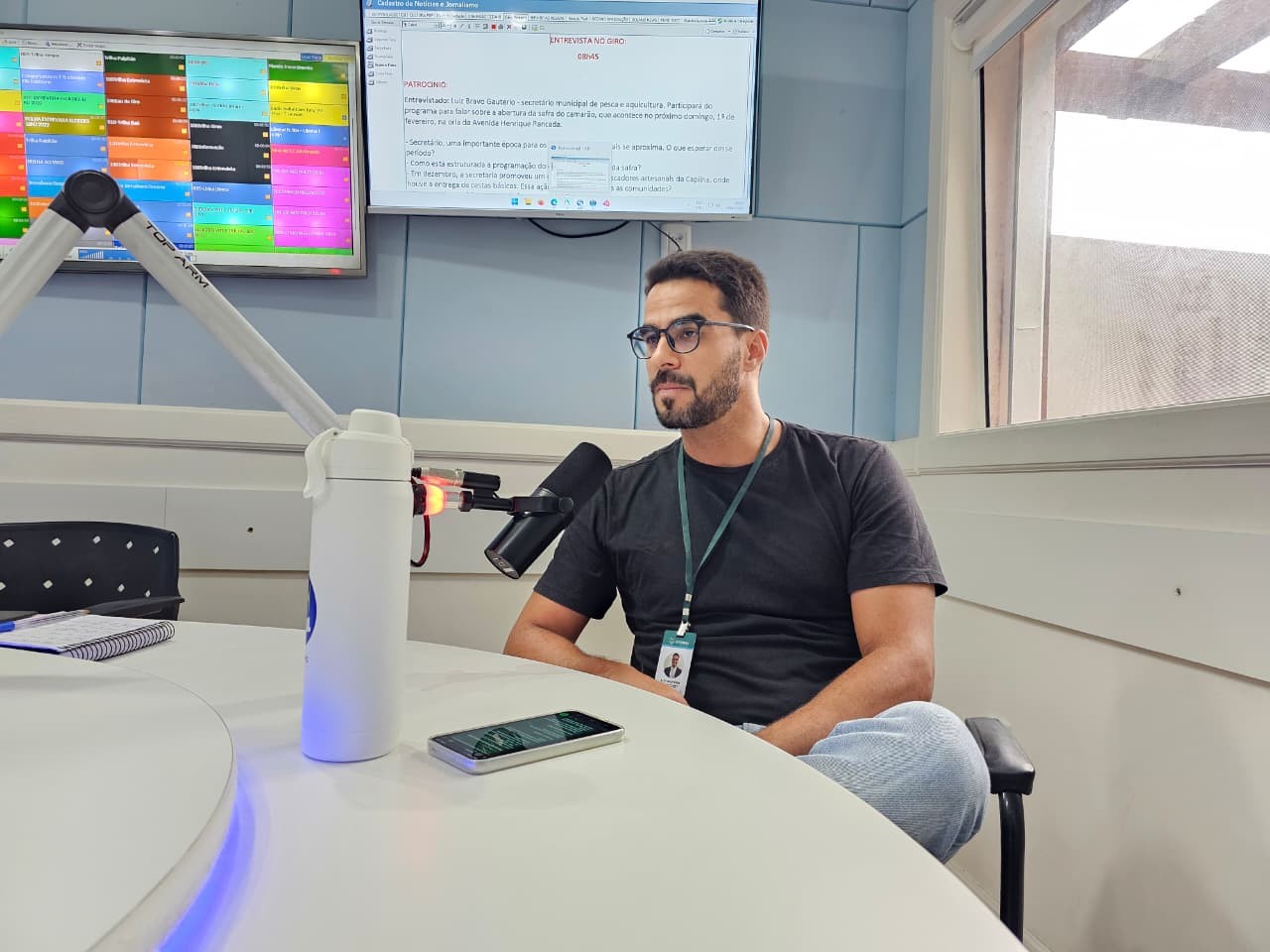 Entrevista do giro desta quinta-feira, 29, recebeu o secretário municipal da Pesca e Agricultura, Luiz Bravo Gautério