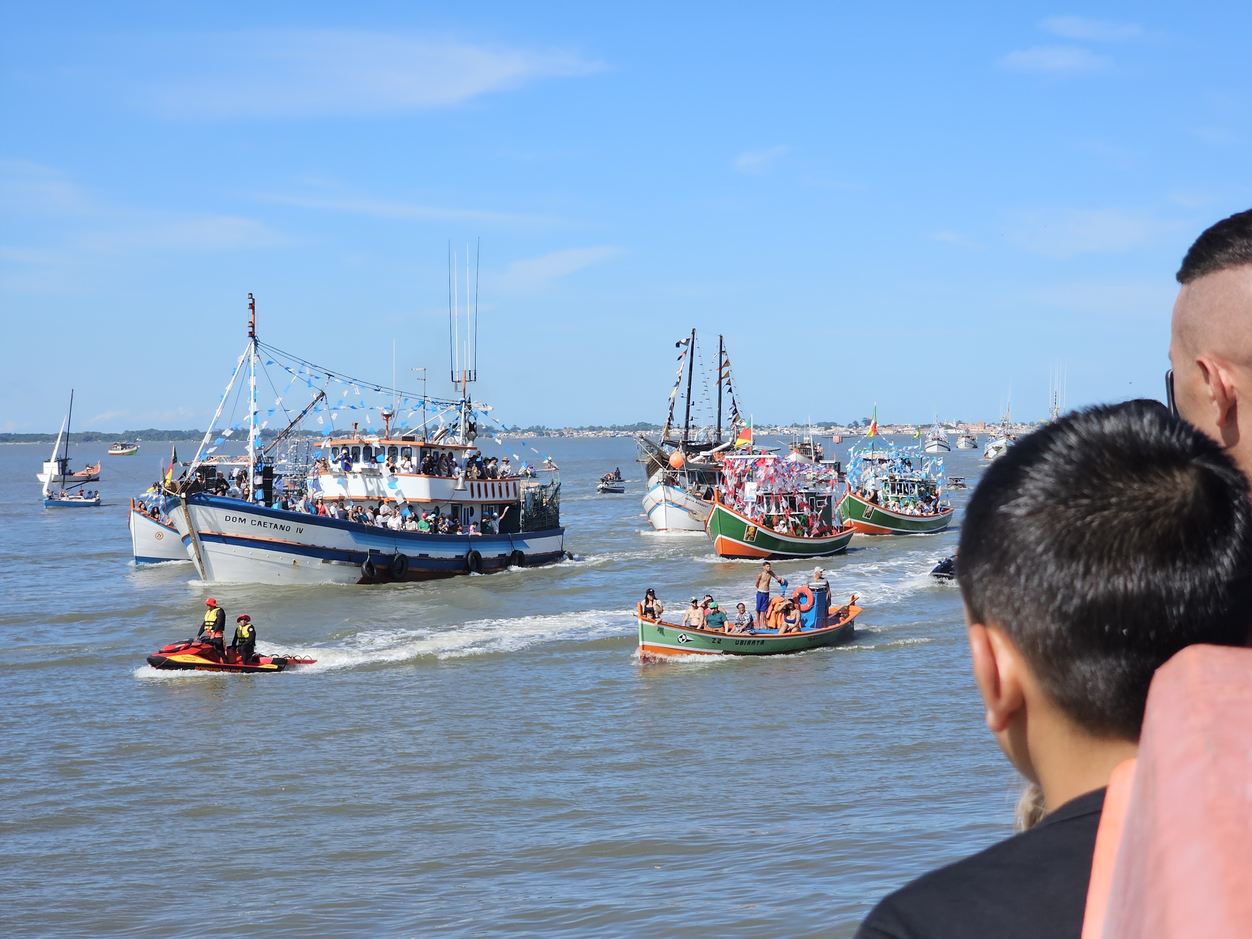 Procissão marítima de Nossa Senhora dos Navegantes acontece na Lagoa dos Patos