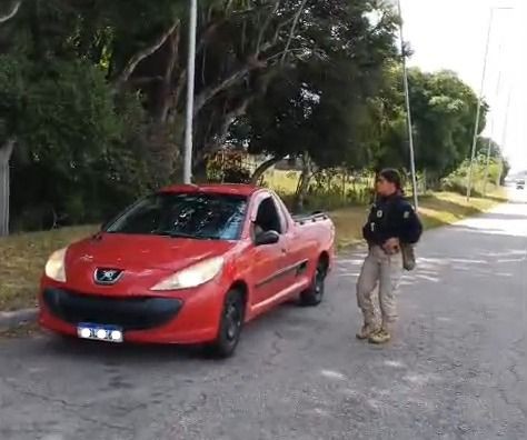 Uruguaio é preso pela PRF por descumprimento de medida protetiva, na BR 392, em Rio Grande