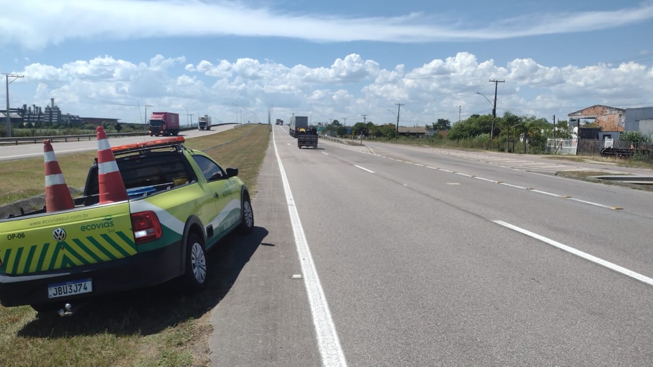 Viaduto da Vila Princesa é liberado na BR-116, em Pelotas