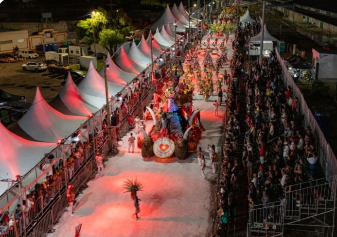 Campeãs encerram o Carnaval de Pelotas e levantam a passarela