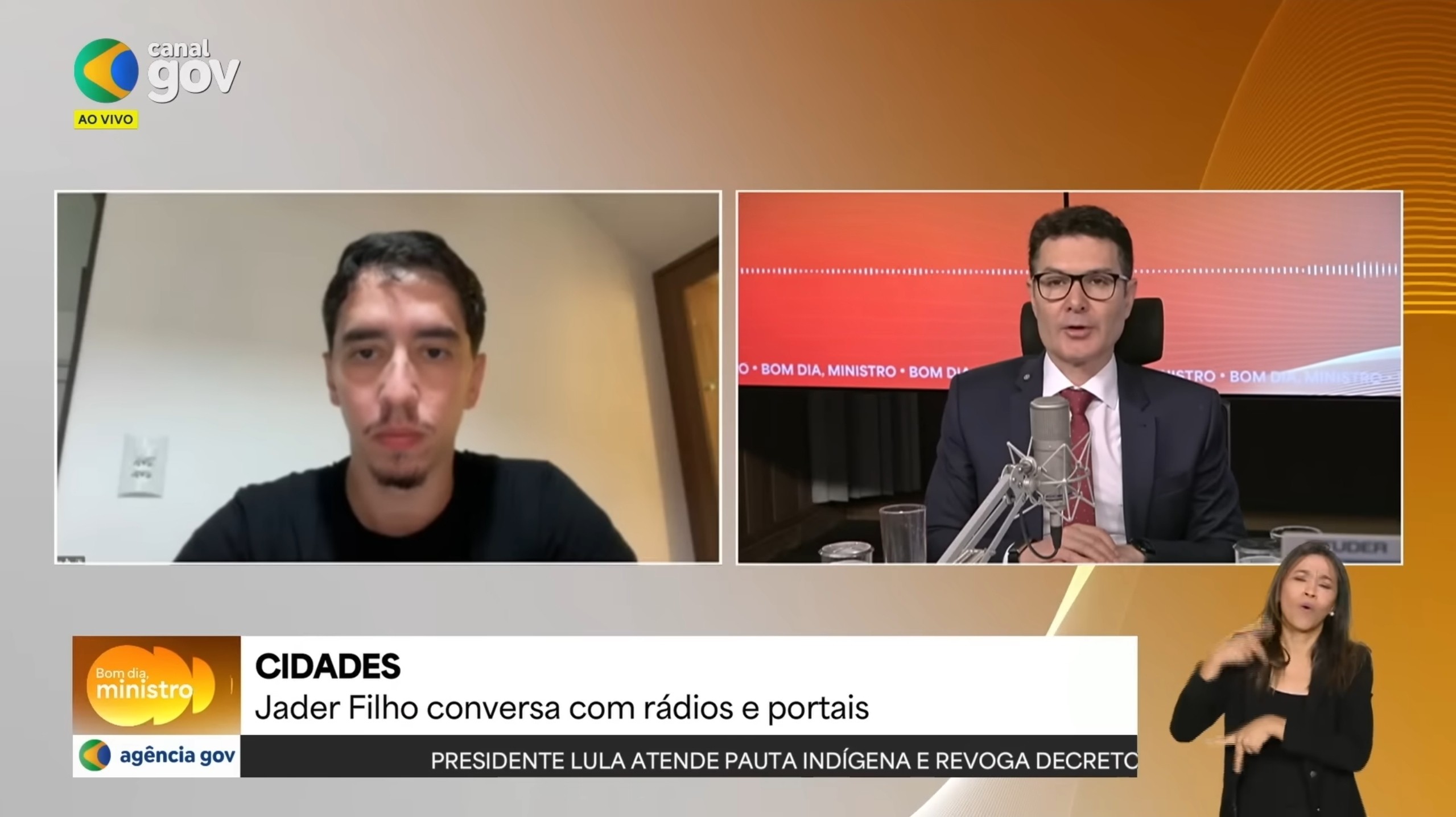 Grupo Oceano participa de edição do Bom Dia Ministro, com Jader Barbalho Filho