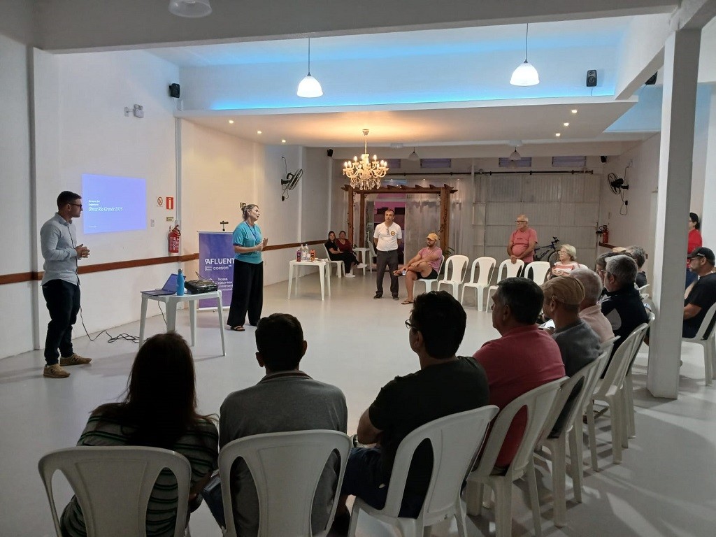 Corsan informa moradores dos bairros Hidráulica e Frederico Ernesto Buchholz sobre obras de esgoto