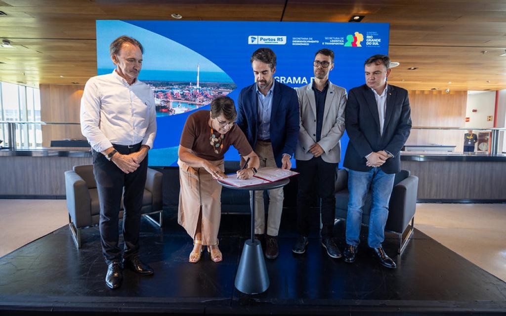 Prefeitura, Estado e Portos RS firmam acordo para obras de R$ 130 milhões no Distrito Industrial