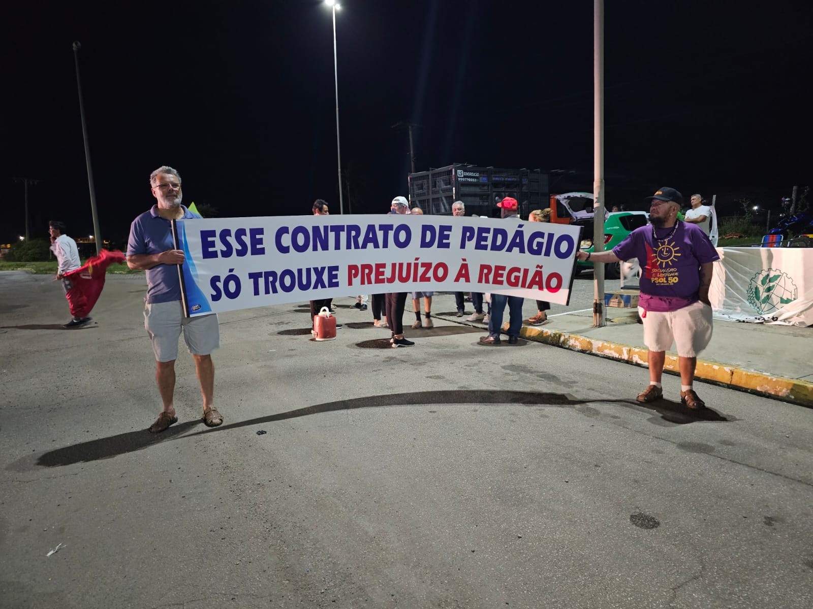 Fim da concessão do polo rodoviário de Pelotas é marcado por ato no Capão Seco