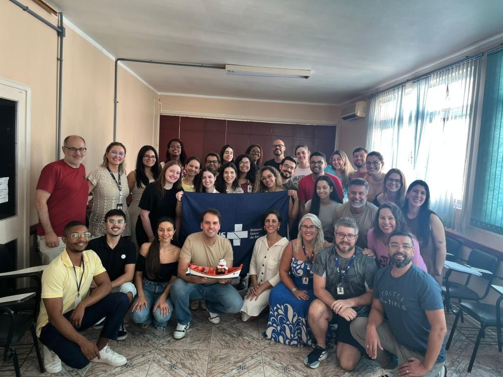 Acolhida marca chegada de novos residentes do HU-FURG à rede municipal