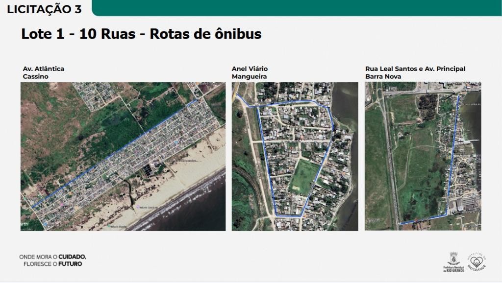 Rio Grande abre licitação para pavimentação e drenagem de 10 ruas do município 