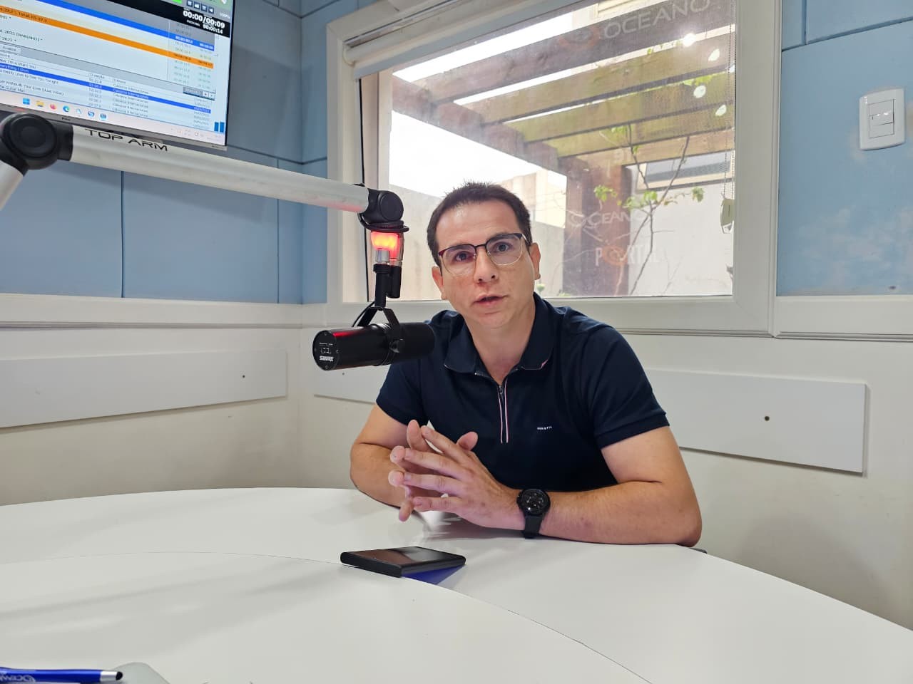 Centro Histórico, Ginásio da Praça Saraiva e inclusão no Carnaval são temas da entrevista com Filipe Branco no Giro