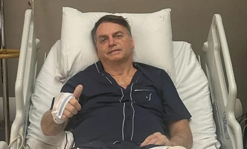 Internado em Brasília, ex-presidente Jair Bolsonaro tem piora da função renal, aponta boletim médico