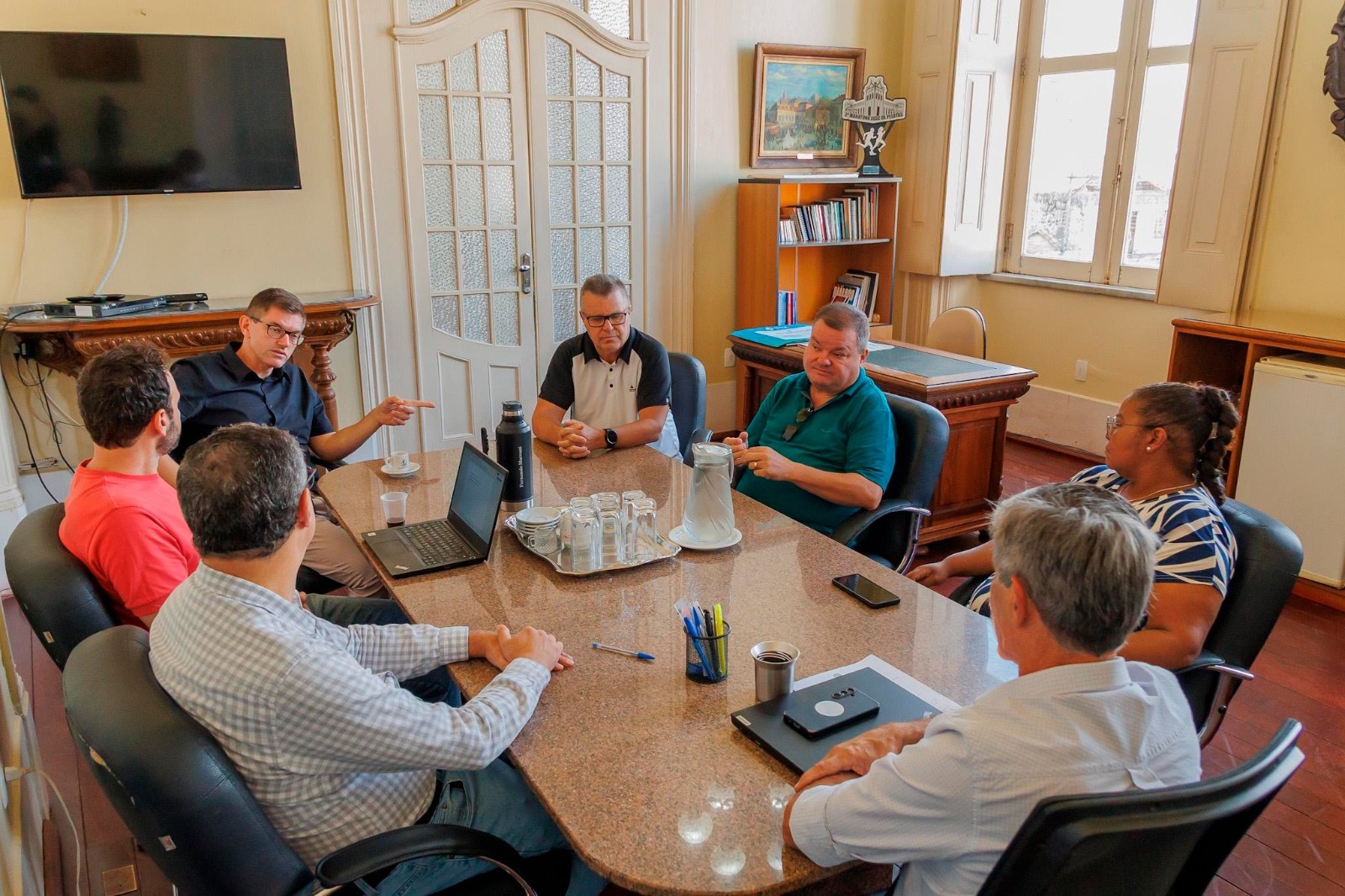 Marroni fala sobre o transporte coletivo no Giro da Manhã, da Oceano Pelotas