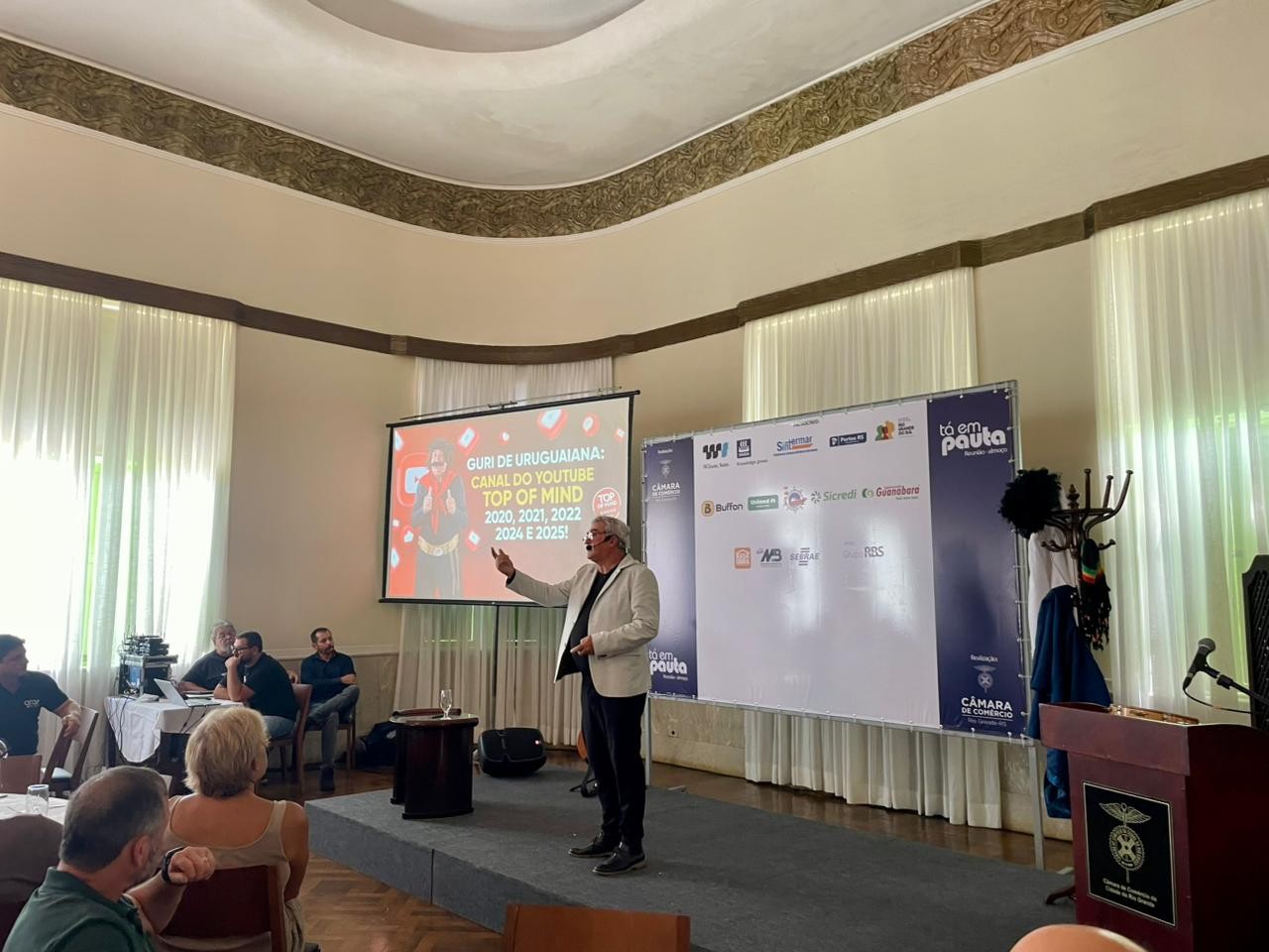 Empreendedorismo e humor marcam primeira edição de 2026 do Tá em Pauta em Rio Grande