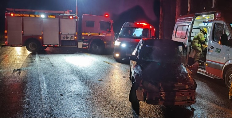 Acidente deixa feridos na BR-392, entre Canguçu e Pelotas
