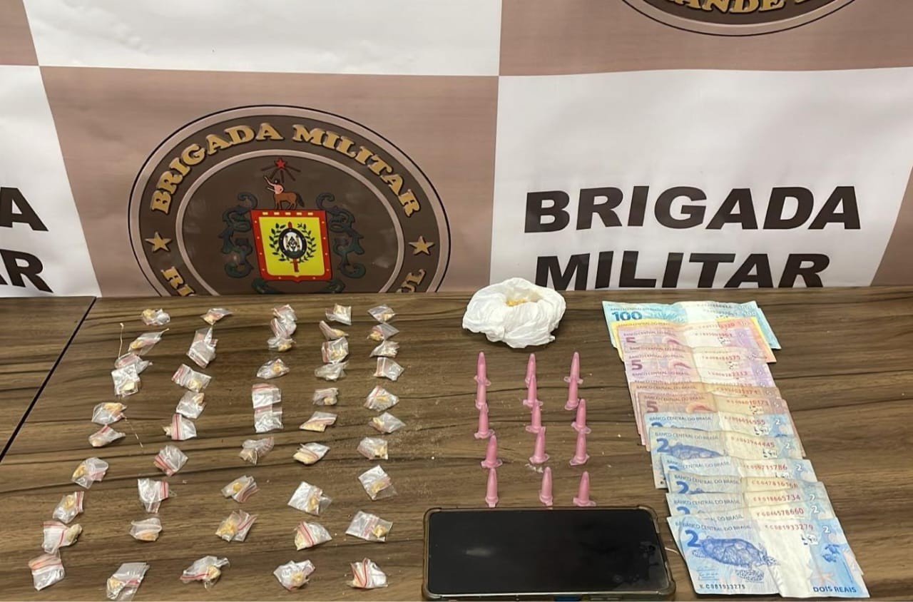 Homem é preso por tráfico de drogas no bairro Getúlio Vargas