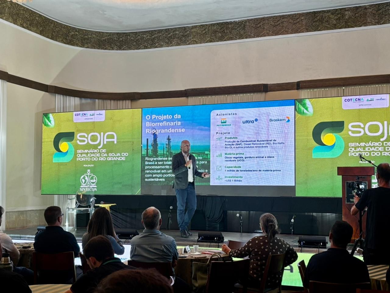  Seminário discute qualidade da soja e futuro do Porto do Rio Grande com foco em competitividade internacional