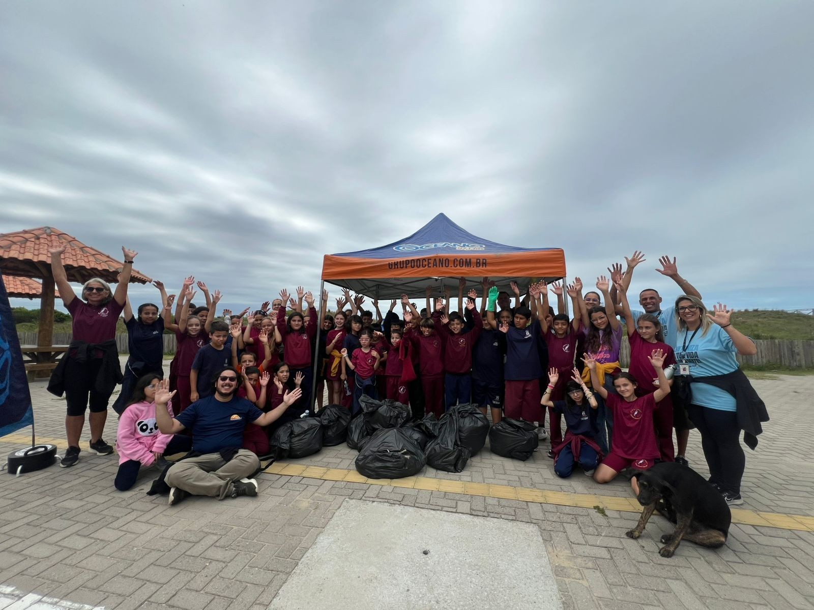 Grupo Oceano promove mais uma edição do projeto Jogue Limpo com a Praia do Cassino