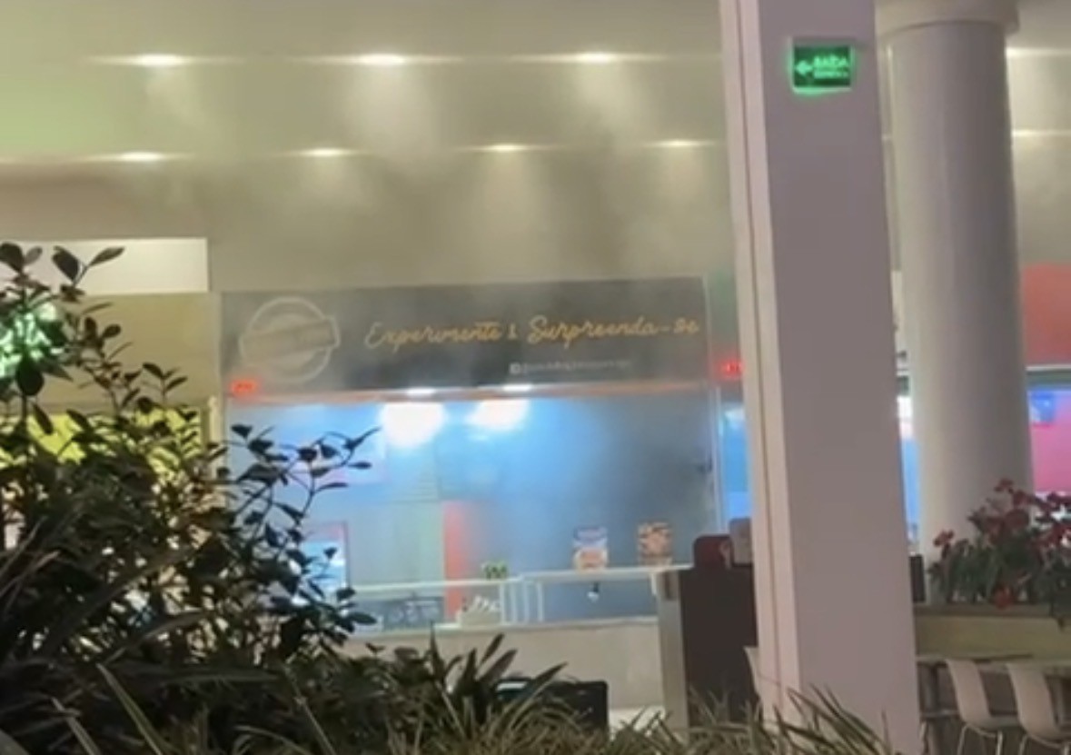 Princípio de incêndio mobiliza equipe e Bombeiros no Partage Rio Grande 