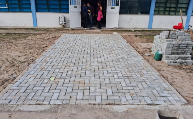 Prefeitura de SJN realiza melhorias na  estrutura da EMEI Pequeno Aprendiz