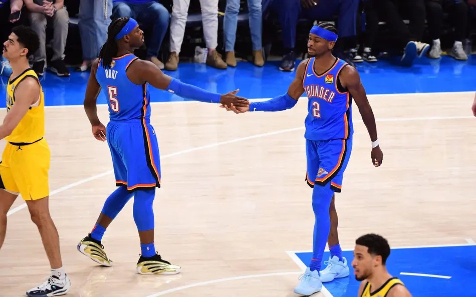 Shai brilha, Thunder domina Pacers e empata a final da NBA