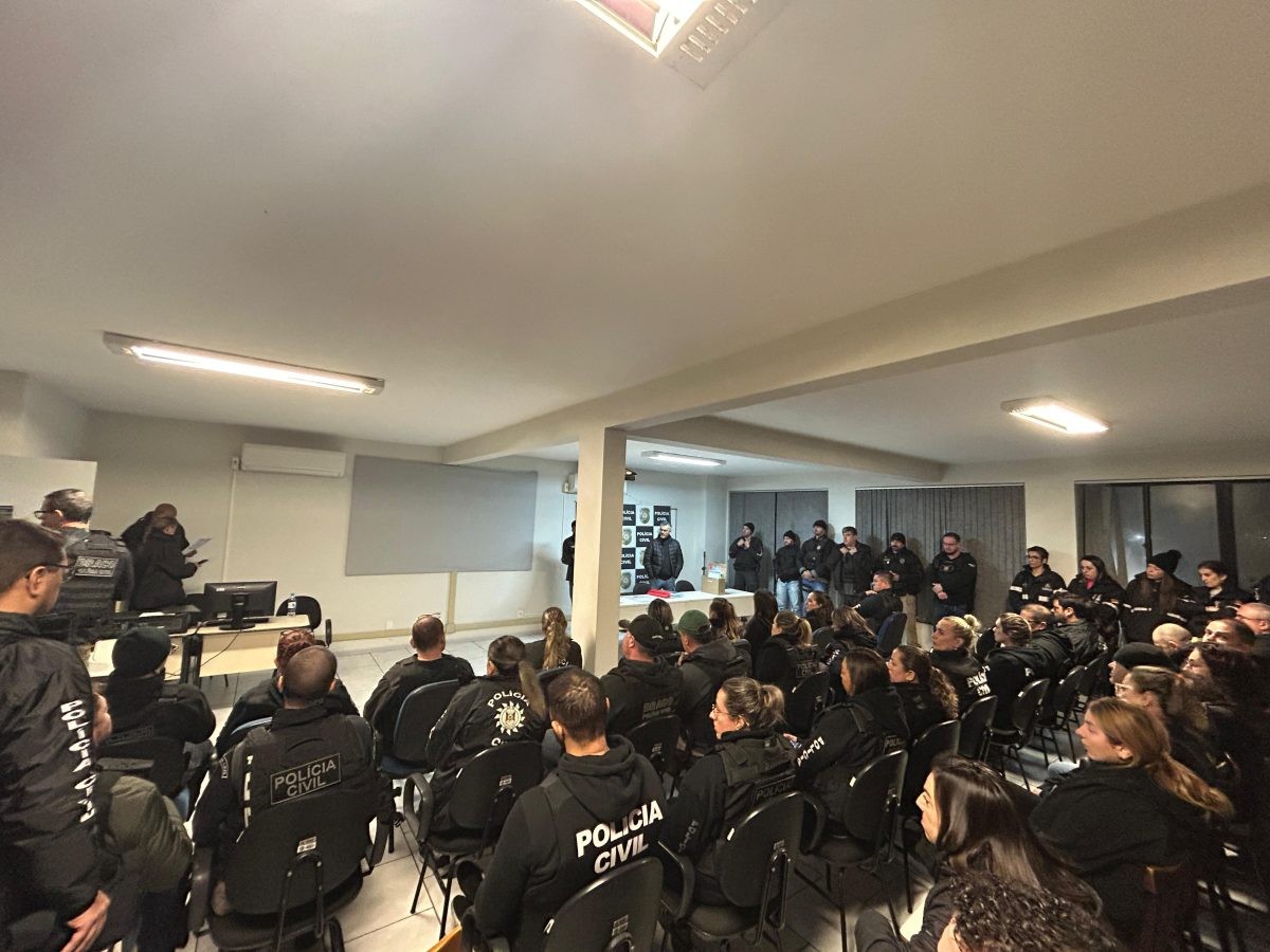 Em Pelotas, Polícia Civil executa segunda fase da Operação Firma