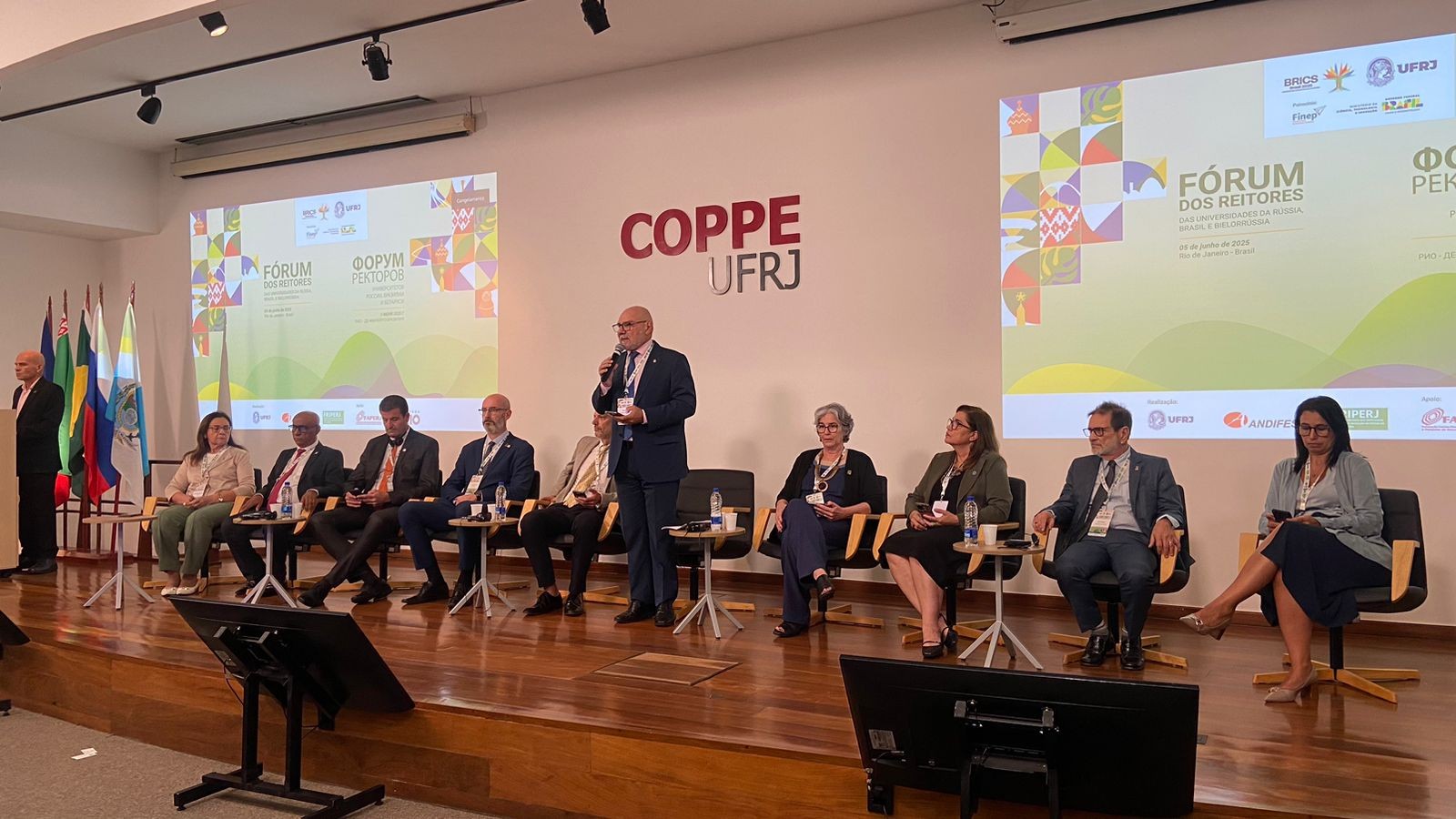 FURG participa do Fórum de Reitores das Universidades do BRICS+ no Rio de Janeiro