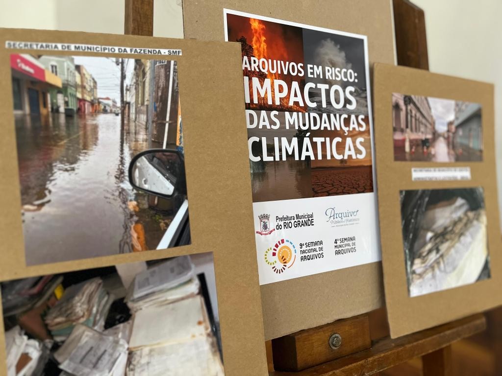 Semana de Arquivos debate impactos das enchentes em acervos públicos e estratégias de preservação