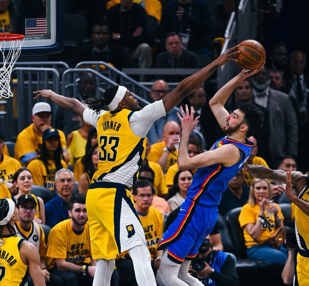 Pacers vencem Thunder, fazem 2 a 1 na final da NBA e contam com show do banco de reservas