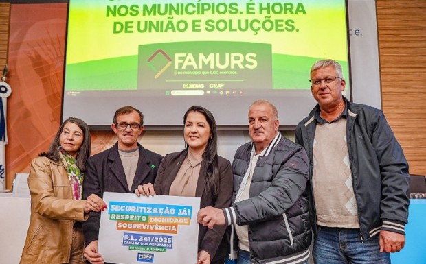 Prefeito de São José do Norte participa de mobilização estadual em defesa do agronegócio gaúcho