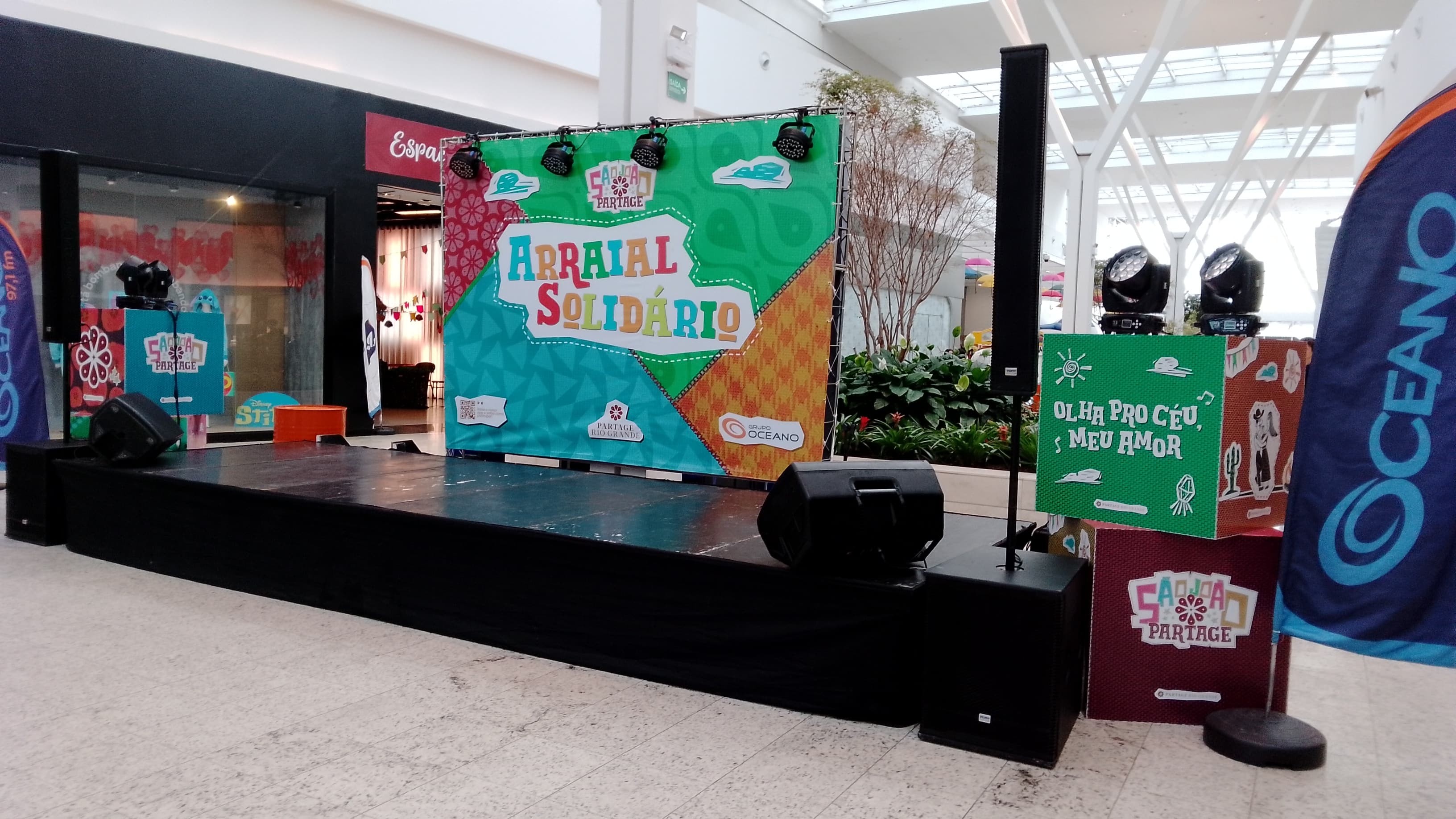 Arraial Solidário agita feriado de Corpus Christi no Partage Shopping Rio Grande