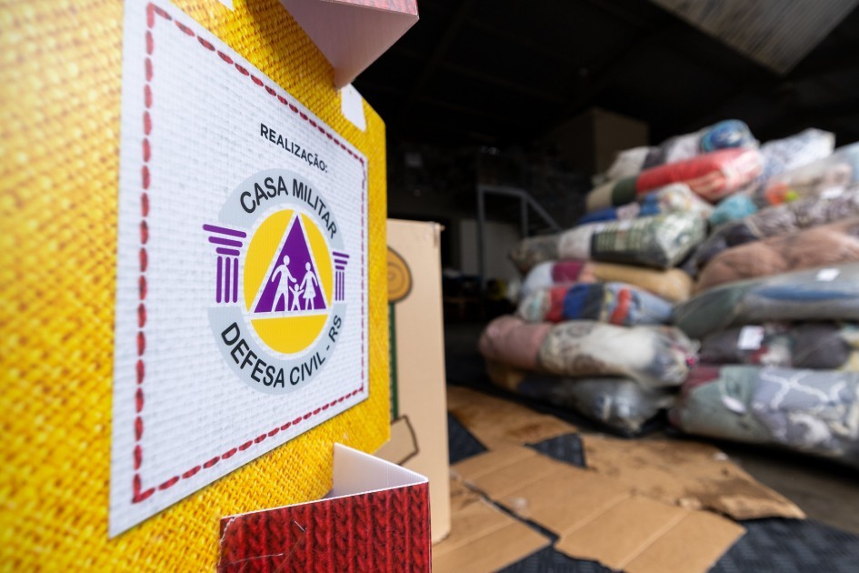 Defesa Civil estadual já enviou mais de 2,6 mil itens e 1,4 mil kits de donativos a municípios afetados pela chuva