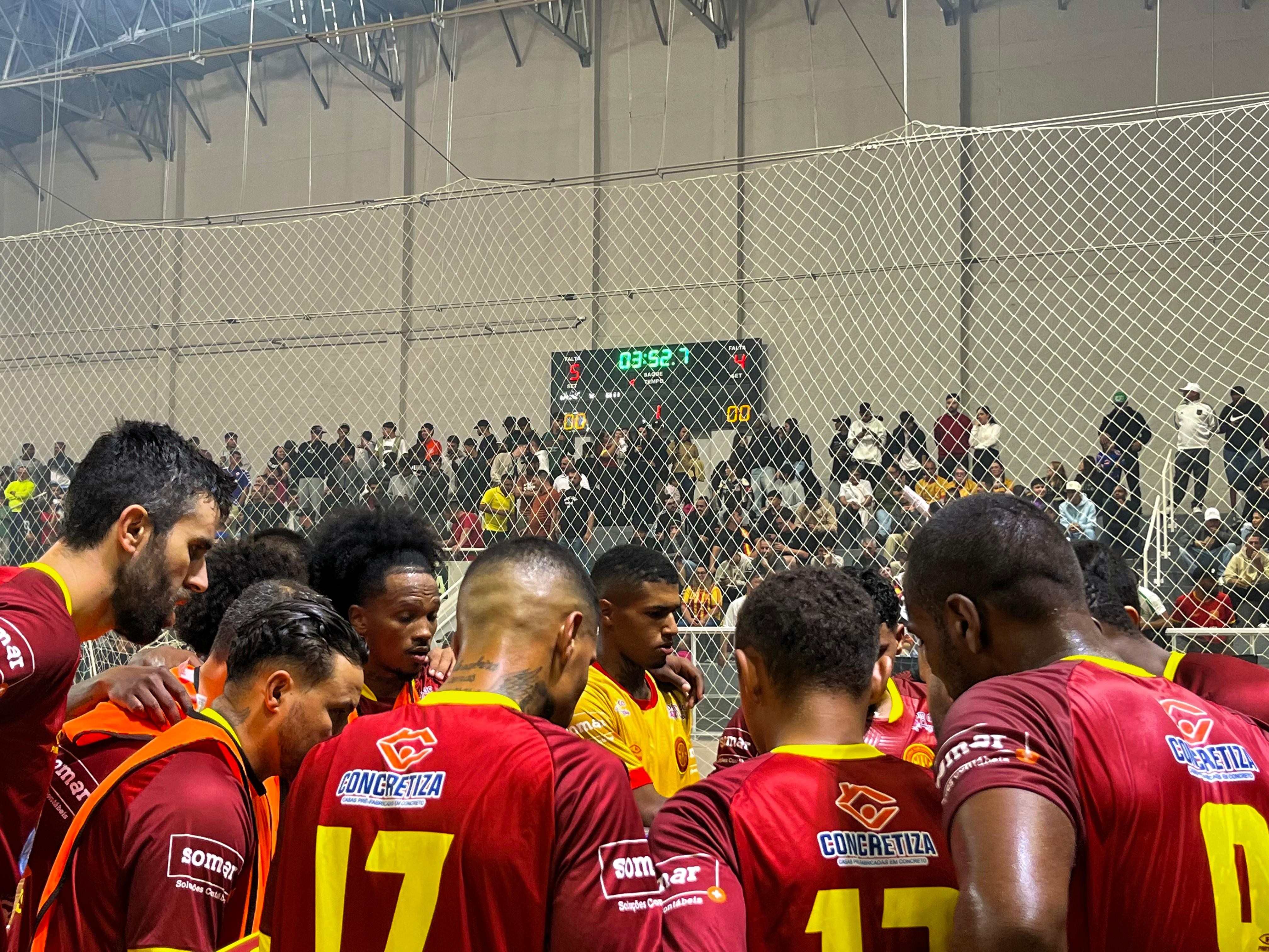 Riograndense decide liderança do Grupo B neste sábado (28) em casa pela Série Ouro de Futsal