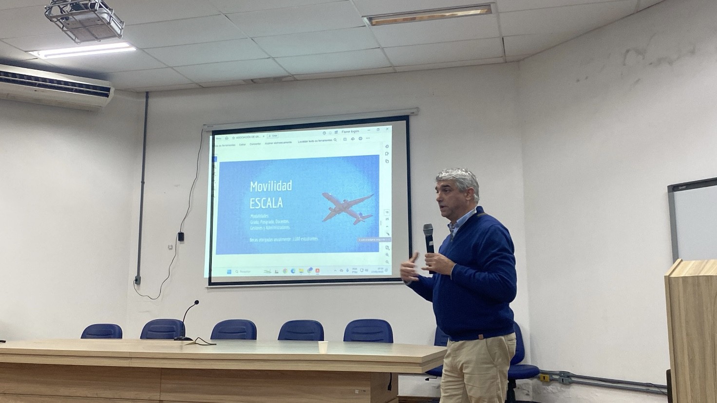 FURG amplia parcerias internacionais com visita da AUGM e prepara evento sobre Direitos Humanos em 2025