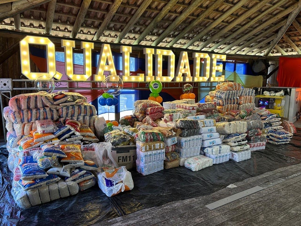 Yara Brasil doa oito toneladas de alimentos ao Banco de Alimentos do Rio Grande após gincana solidária