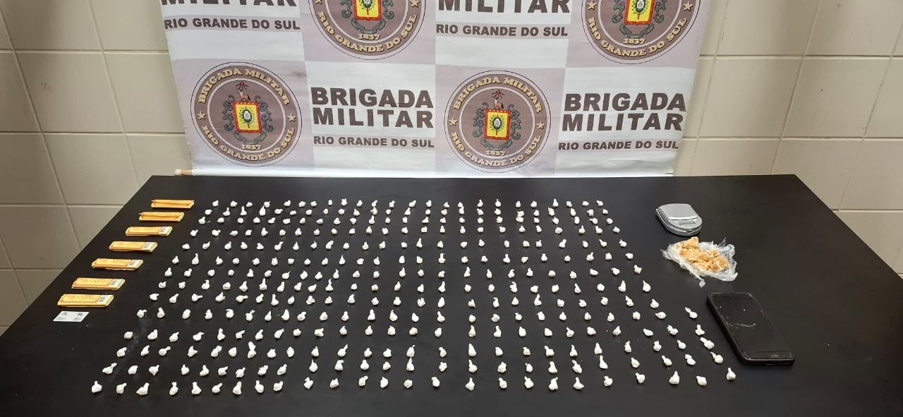 Dois homens são presos por tráfico de drogas no bairro São Miguel