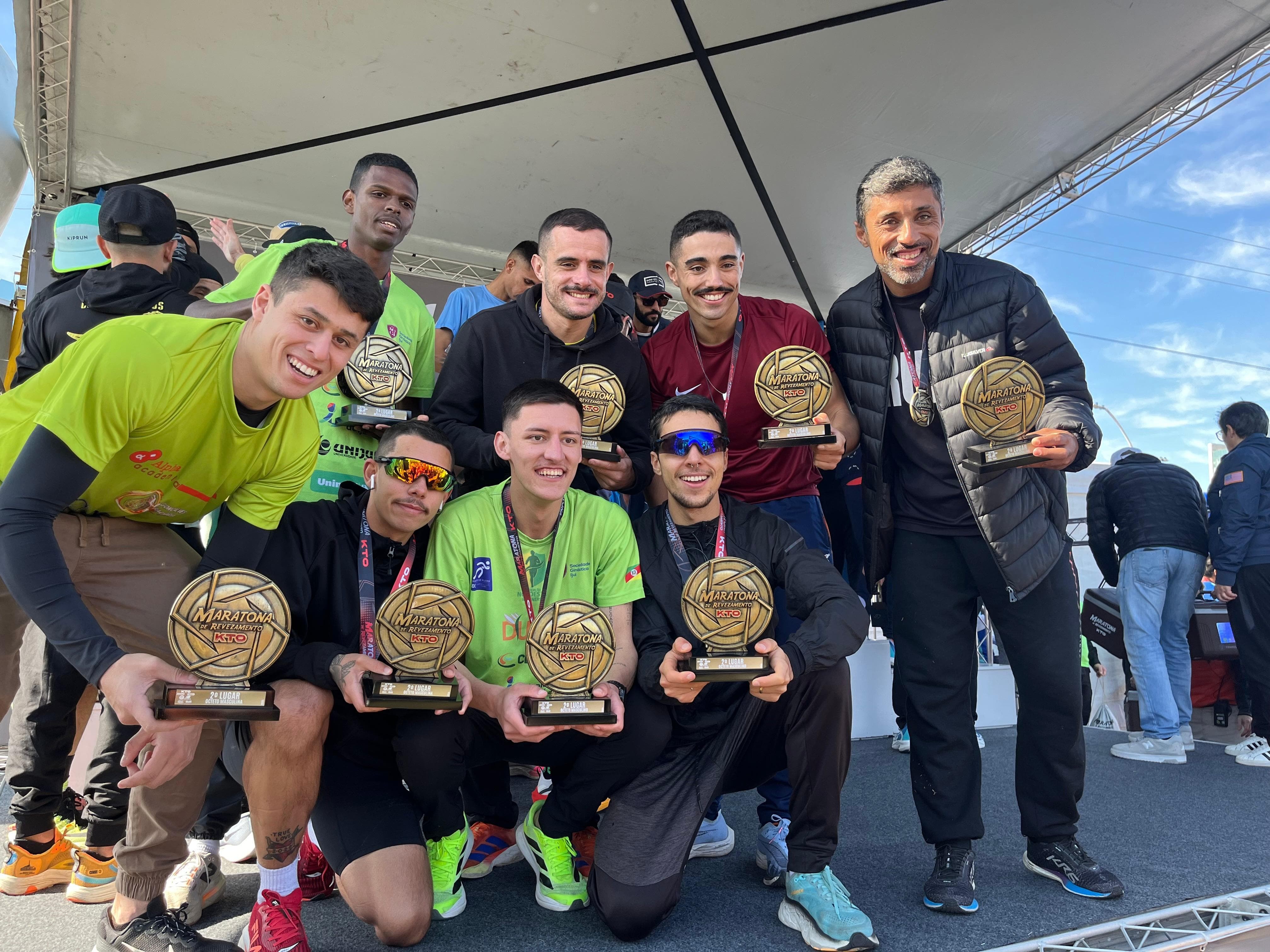Equipe do Rio Grande conquista vice-campeonato na Maratona de Revezamento KTO, em Porto Alegre