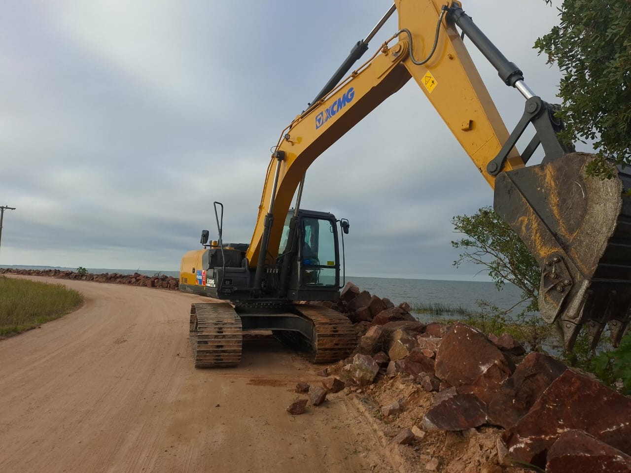 Prefeitura de Pelotas conclui obras de contenção no Laranjal para enfrentar cheias
