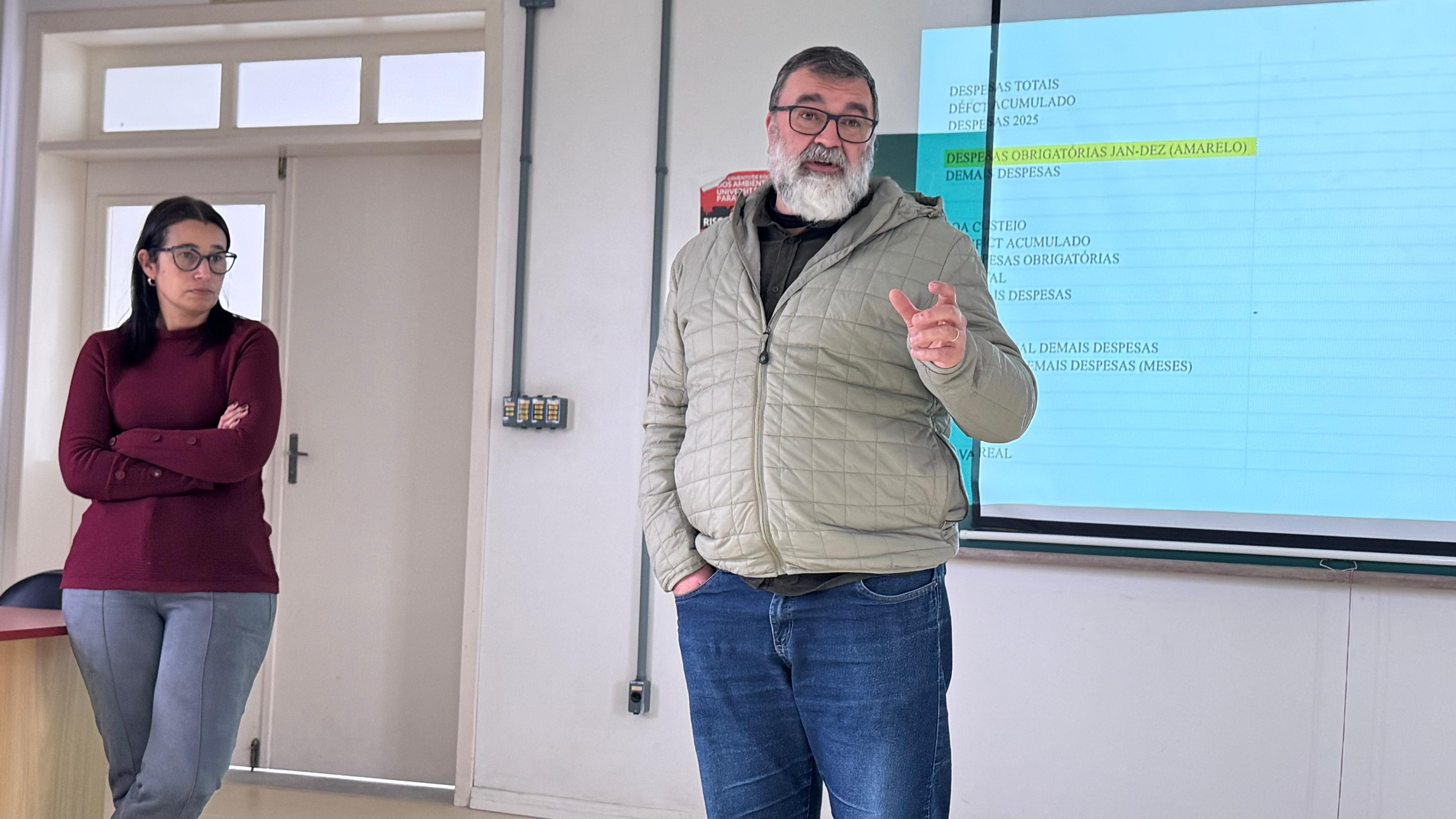 Gestores da FURG visitam campus de Santo Antônio da Patrulha para apresentar cenário financeiro e discutir projetos futuros