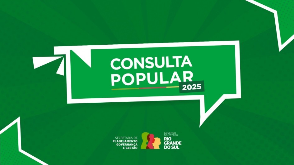 Governo do Estado abre fase de envio de propostas para a Consulta Popular 2025