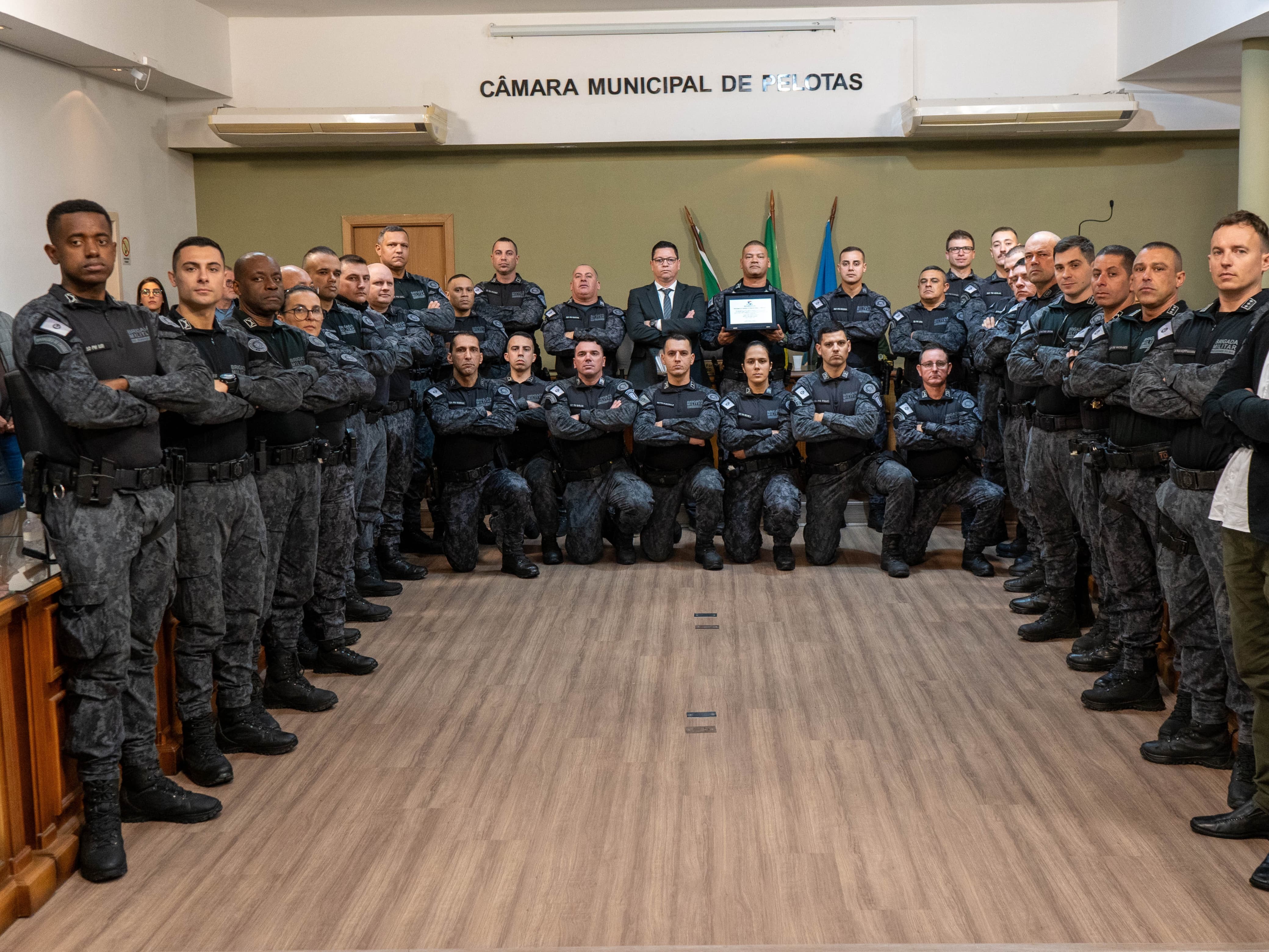 5º BPChq é homenageado na Câmara de Vereadores de Pelotas