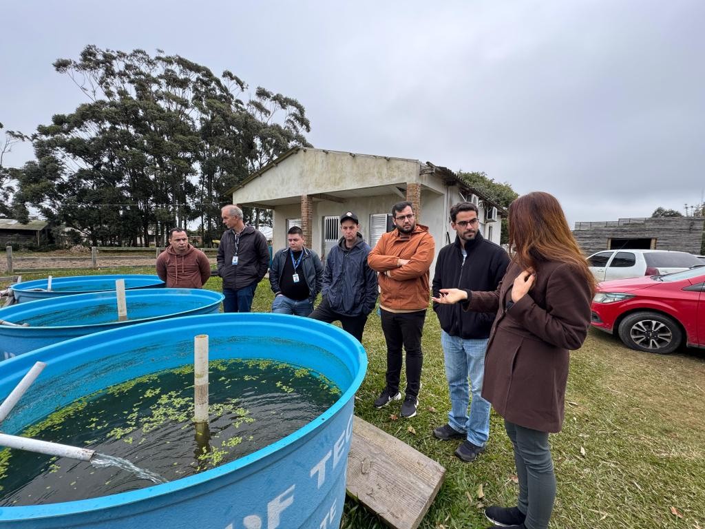 Secretaria de Pesca e Aquicultura visita Sítio Silva para conhecer modelo de produção sustentável integrado